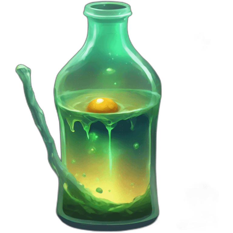 alien potion scifi roguelike rpg style inspired by slay thee spire emoji