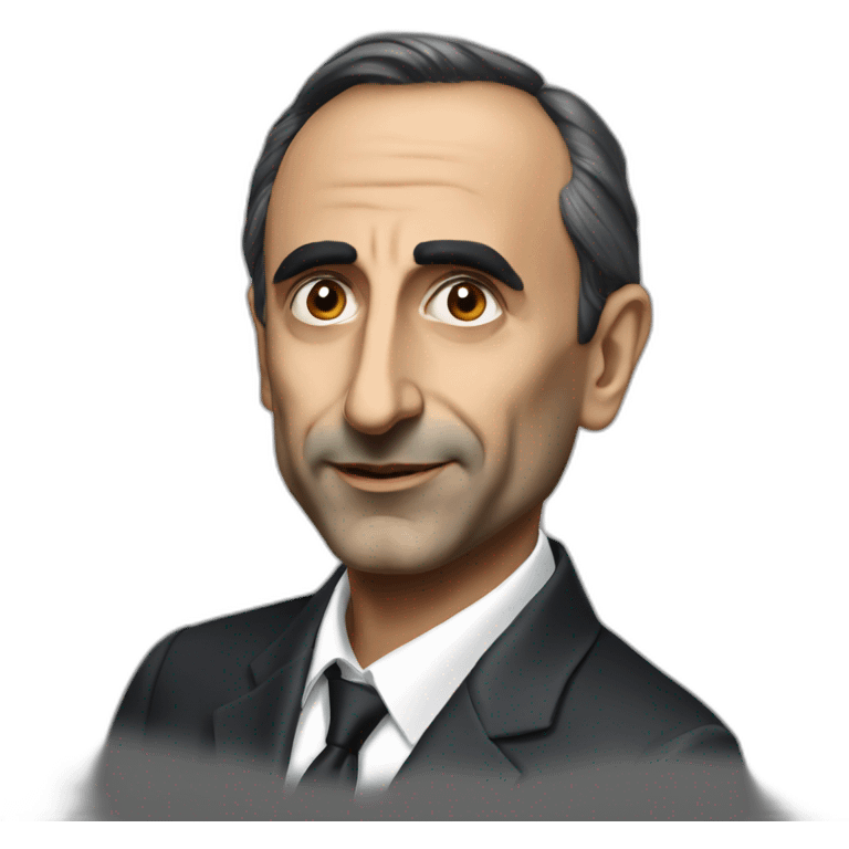 Eric zemmour noir emoji