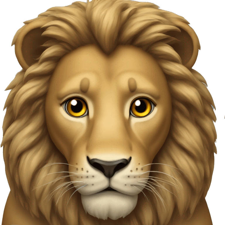 lion laghf emoji