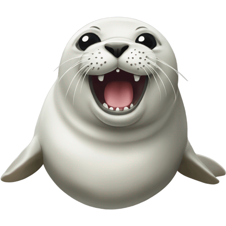 Hungry seal emoji