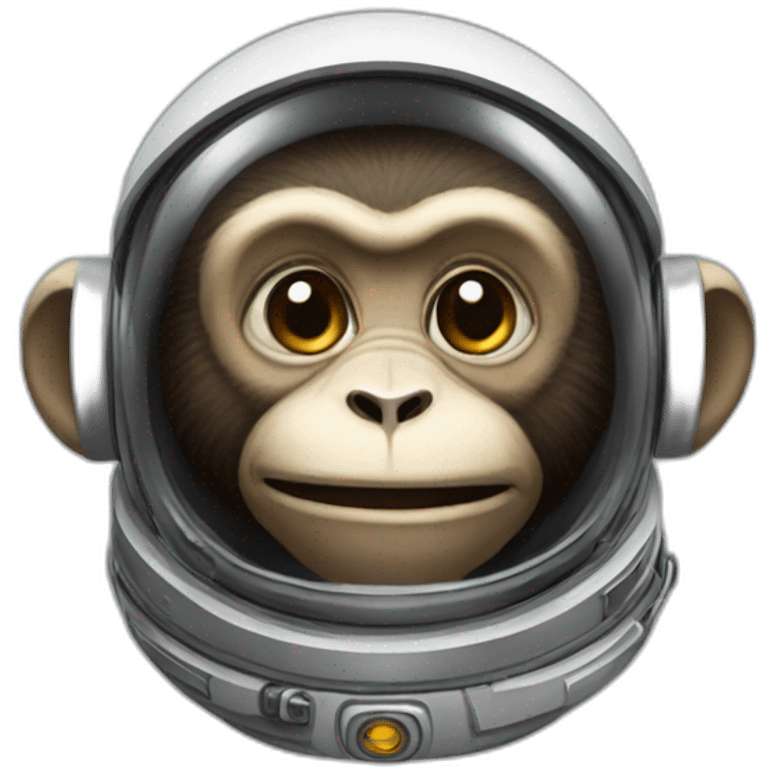 Space monkey emoji