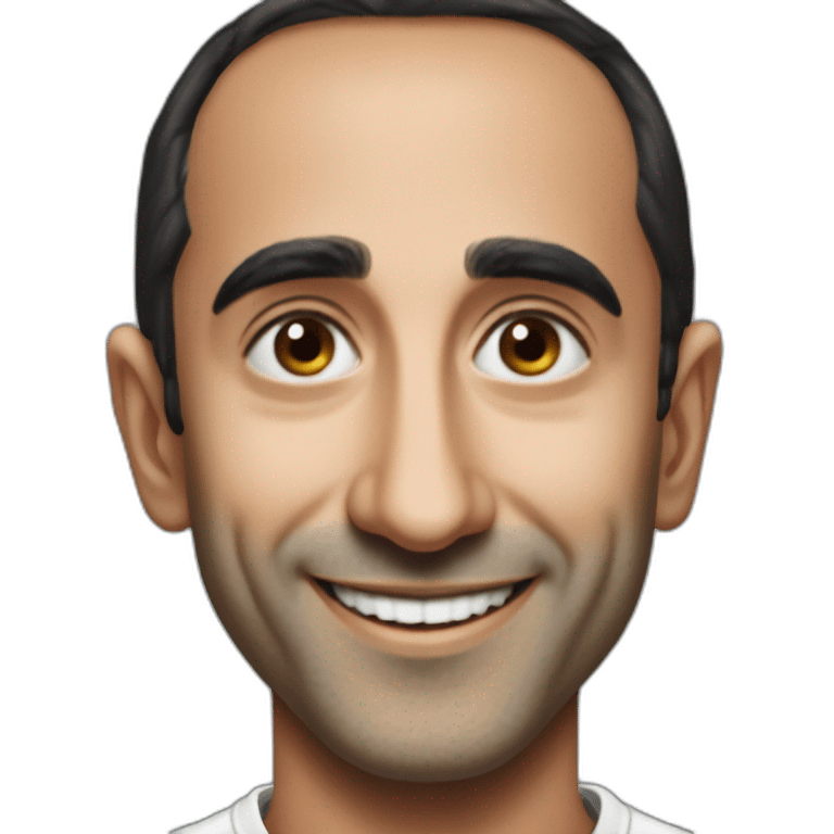 Erick Zemmour smiling  emoji