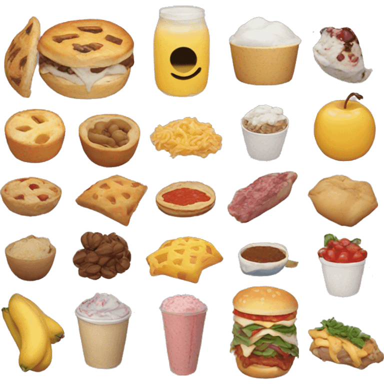 Food aesthetic  emoji