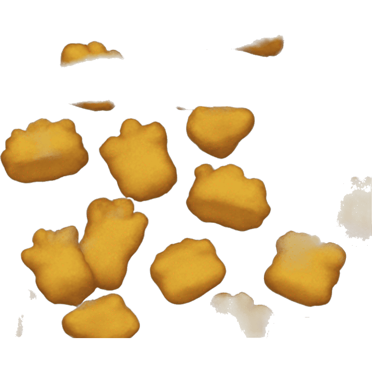 Nugget with crown emoji