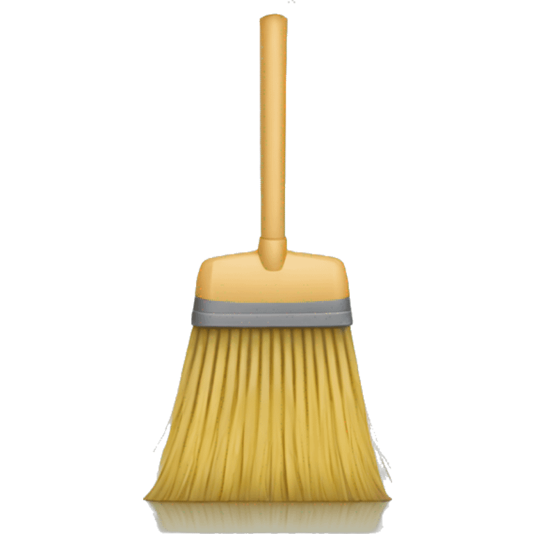 cylindrical broom horizontal emoji