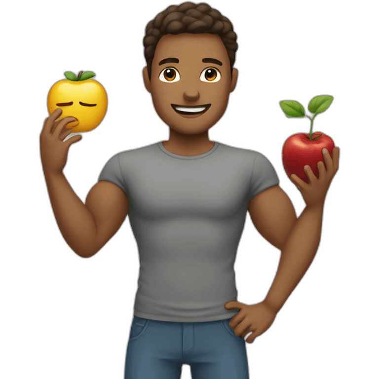 healthy man emoji