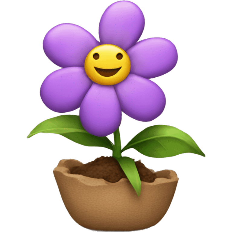 Smile Flower emoji