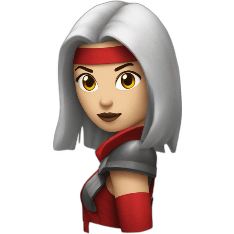 Elektra dc emoji