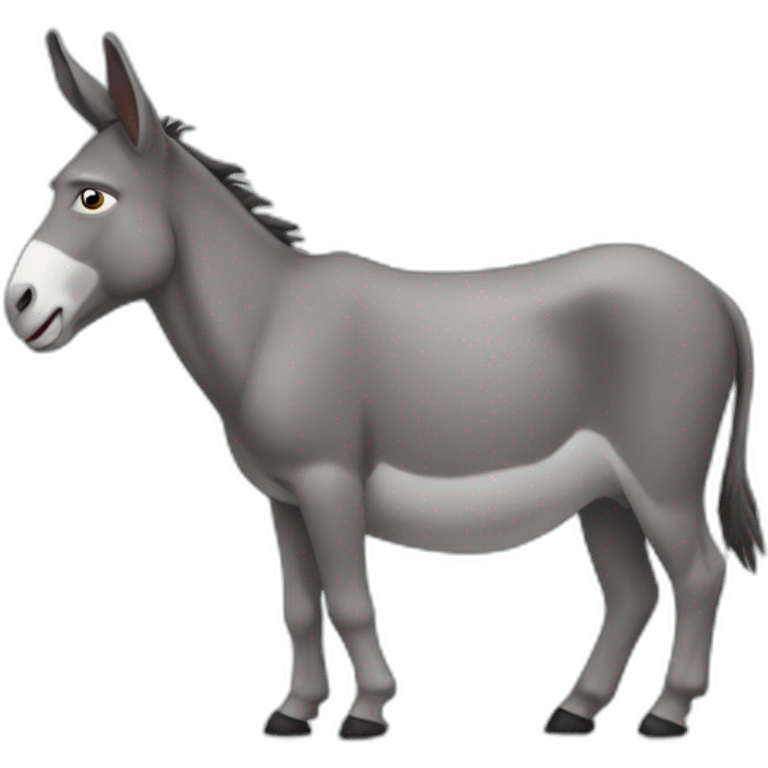 donkey-on-rails emoji