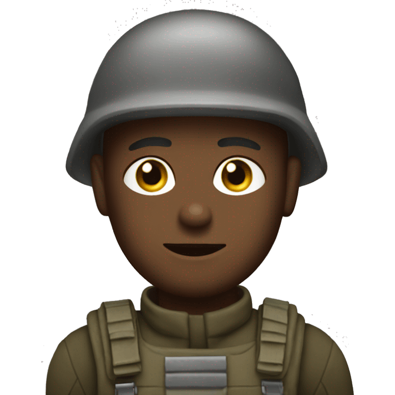 one-handed soilder   emoji