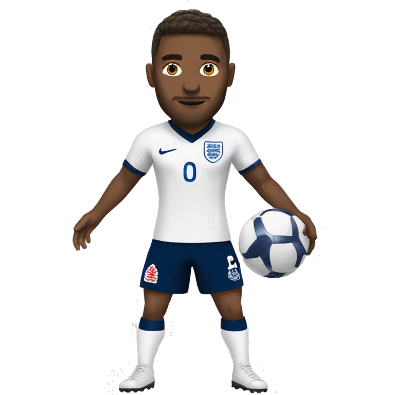 Footballer for England  emoji