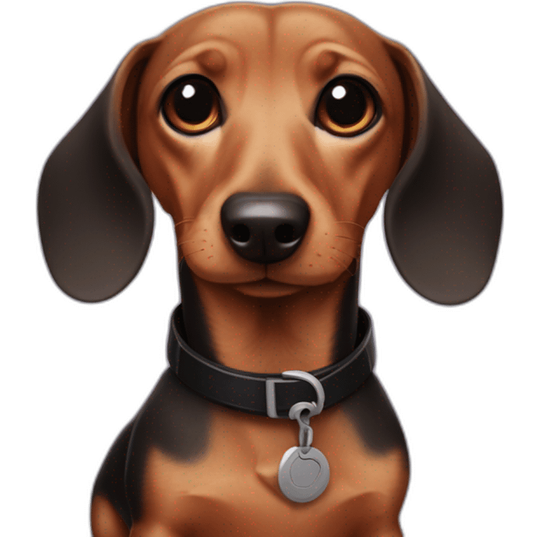 dachshund vader cute emoji