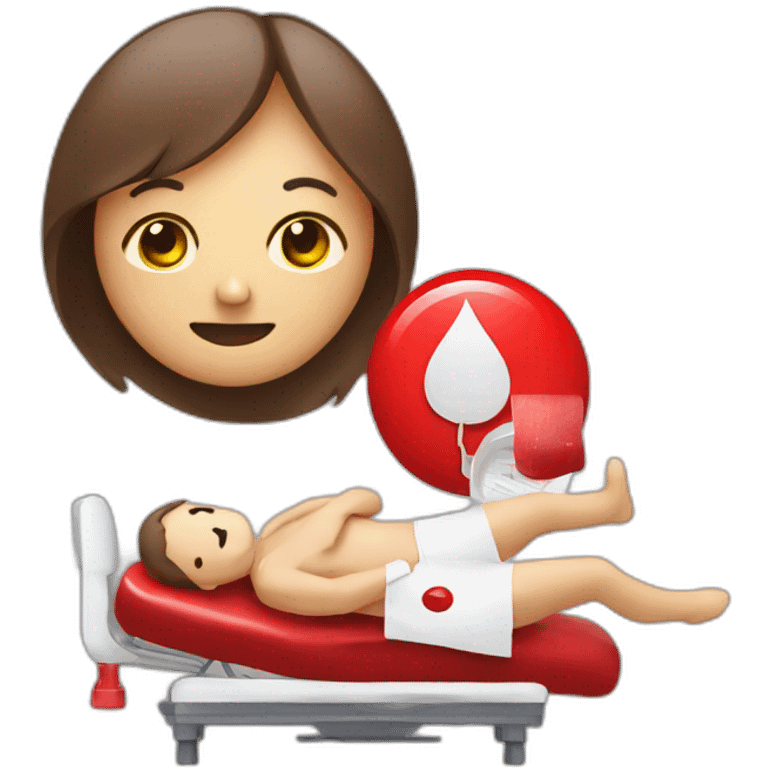 blood donation emoji