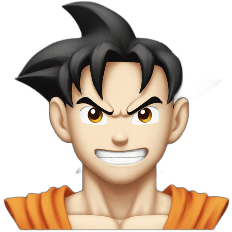 smiley goku full face emoji