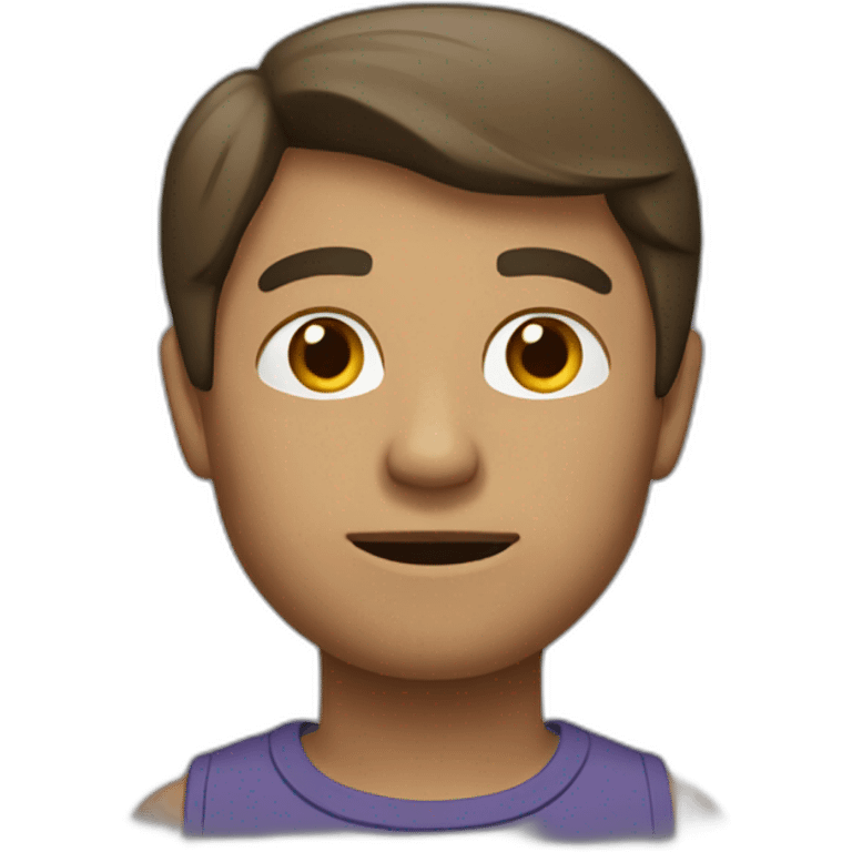 Homme qui court vite emoji