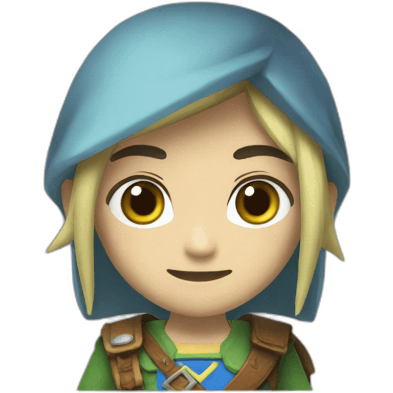 Zelda et link emoji