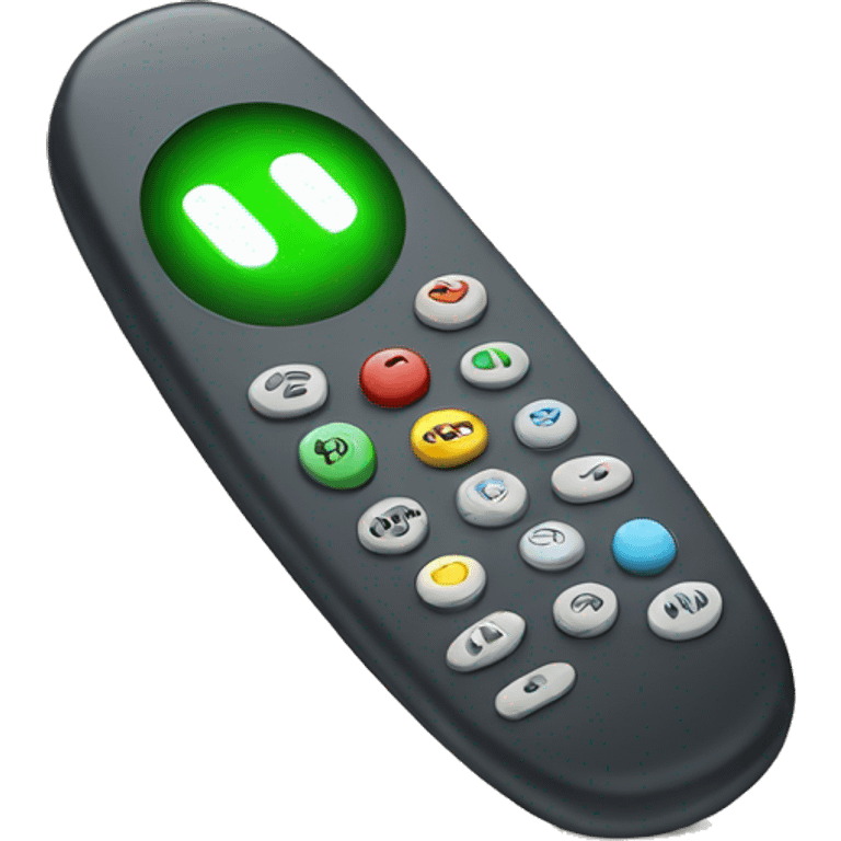 Tv remote  emoji