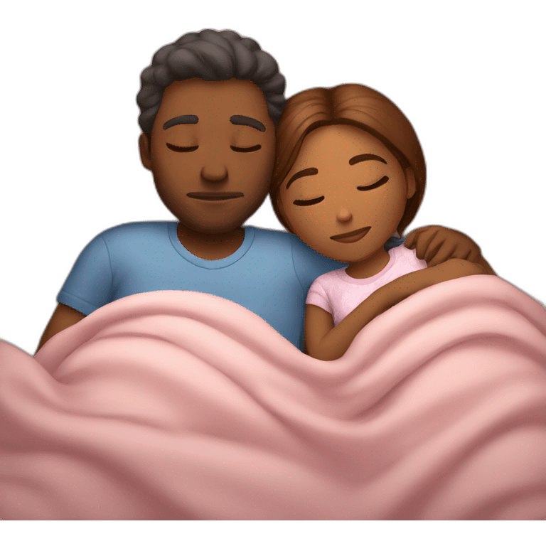 Couple sleeping  emoji