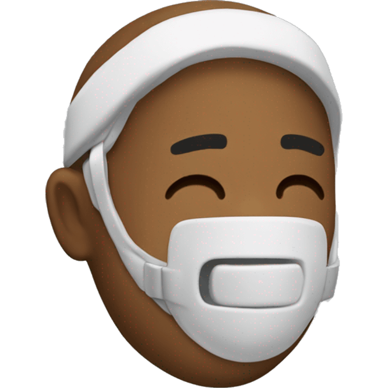 Sleep Mouth guard emote emoji