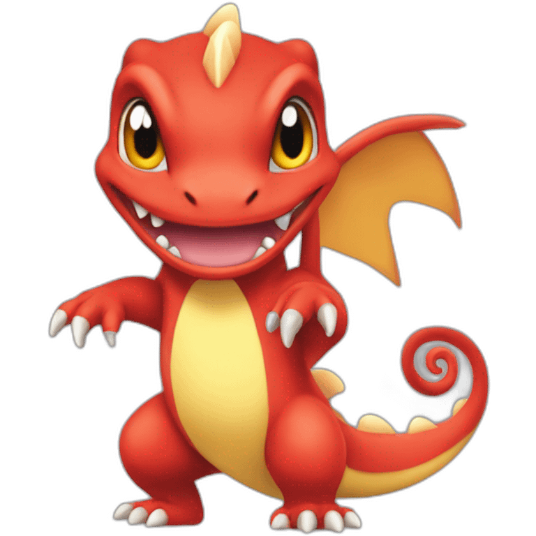 charmeleon from pokemon emoji