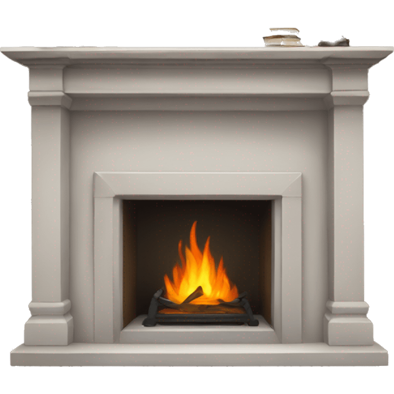 fireplace mantle emoji