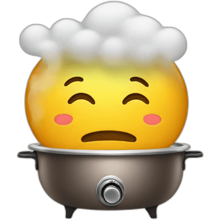 aroma steaming emoji