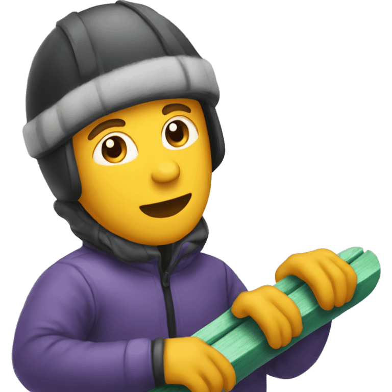 Toboggan emoji