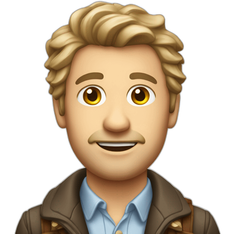 Bavarian guy in hamburg emoji