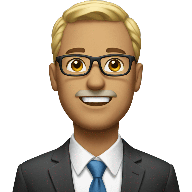 Man of business emoji