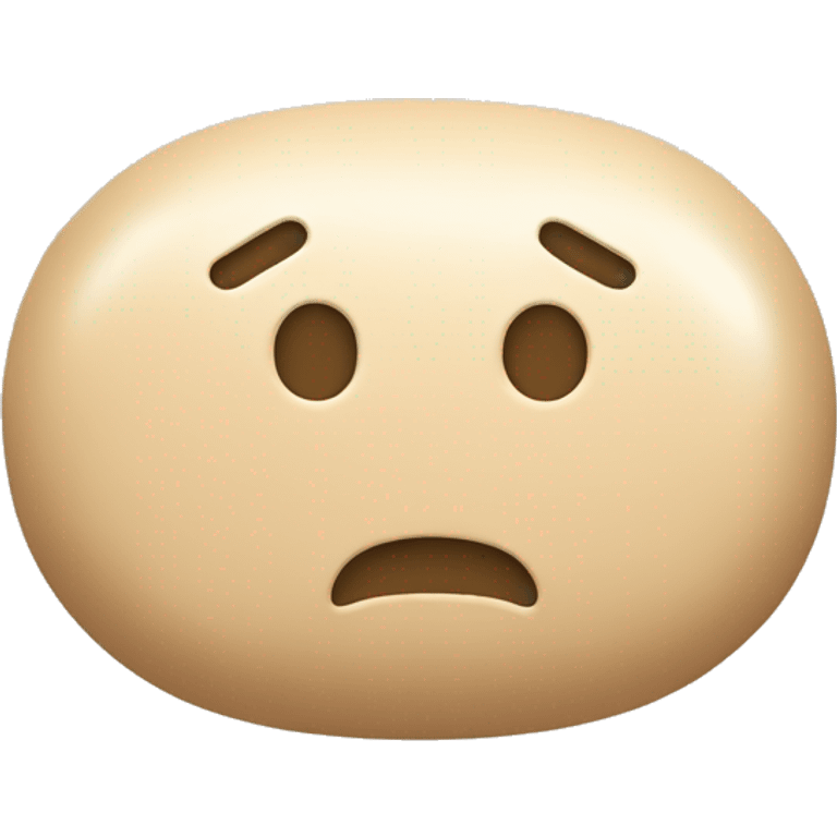 Beige pill emoji