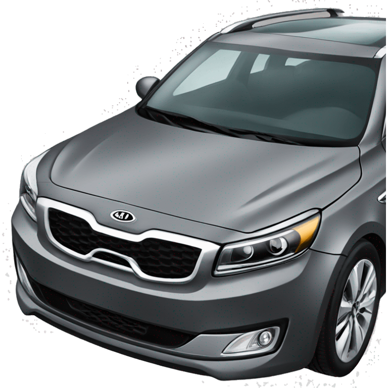 Gray Kia k5 car  emoji