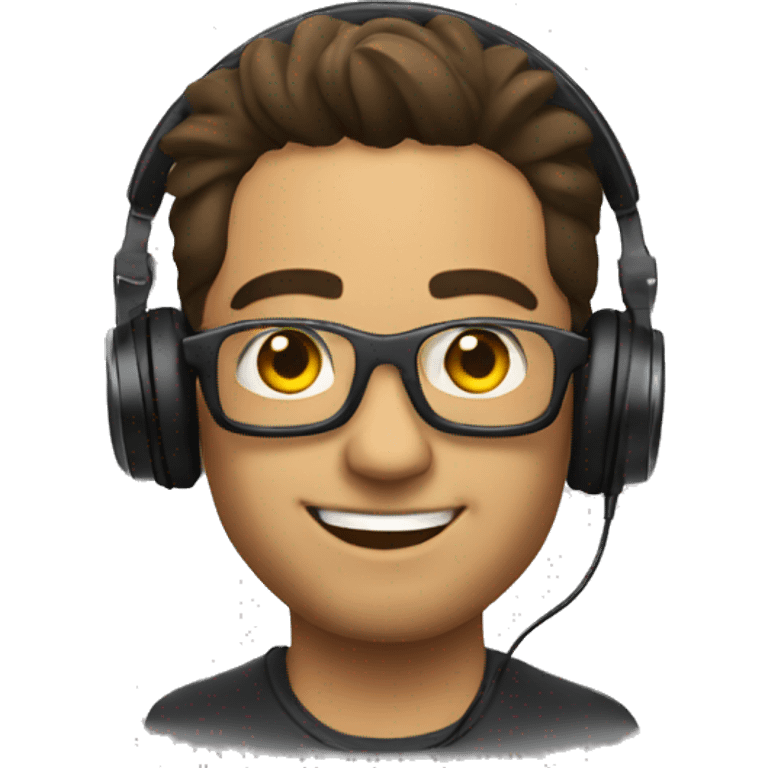 dj español en una fiesta emoji