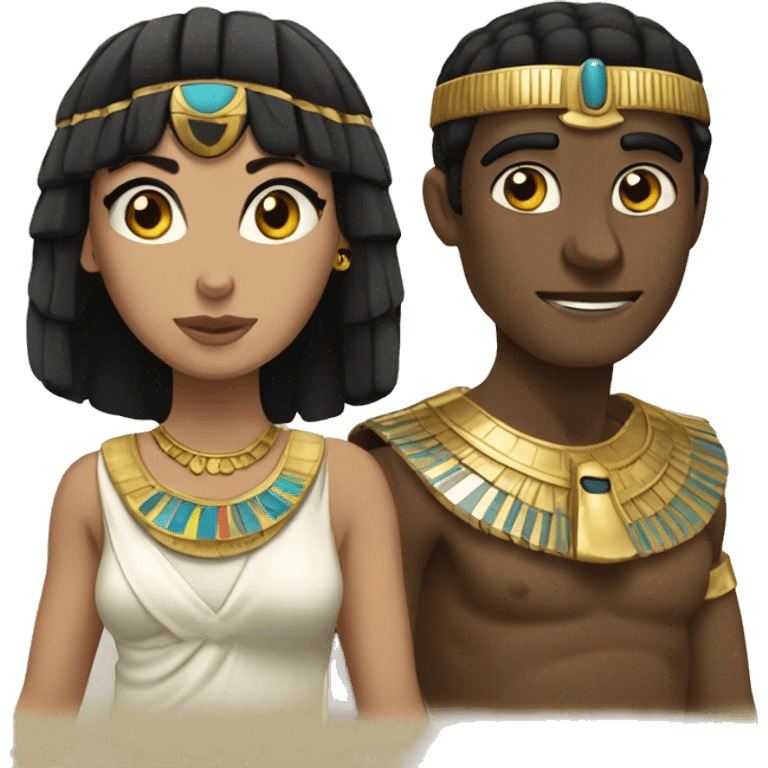 Cleopatra et juba 2 emoji