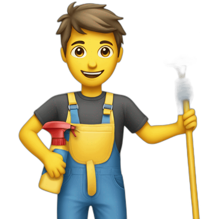 cleaning service emoji