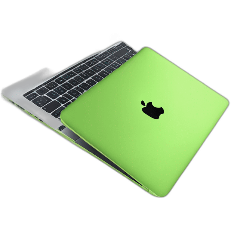 macbook pro 16 lime colour emoji