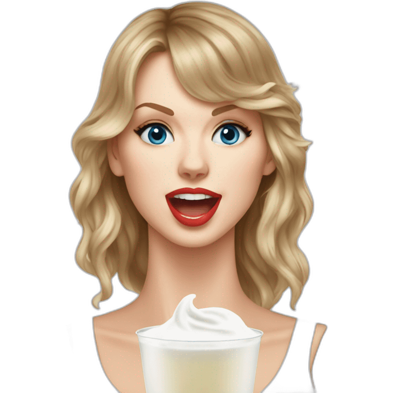 taylor-swift-milk-on-face emoji