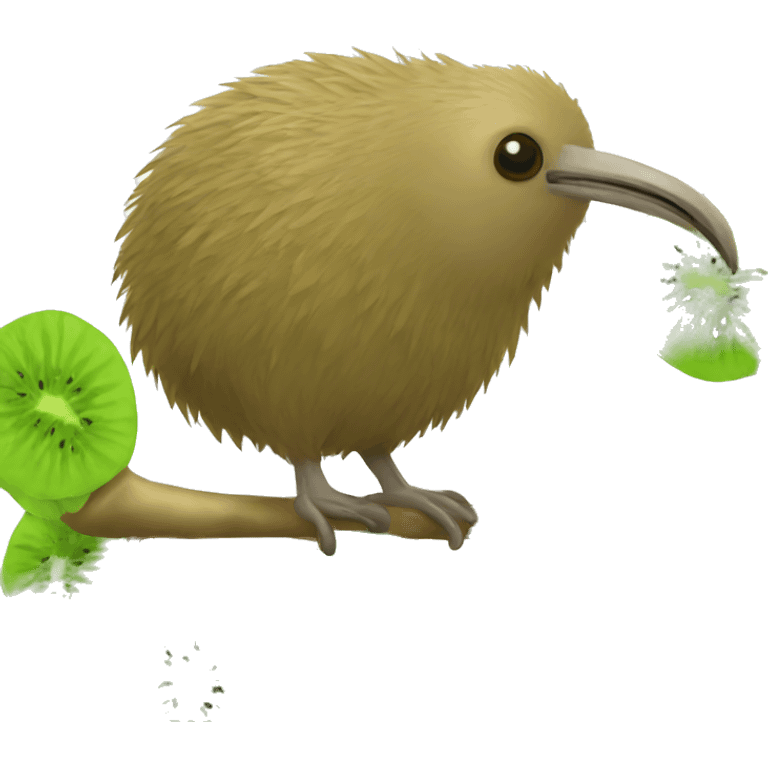 Kiwi bird emoji