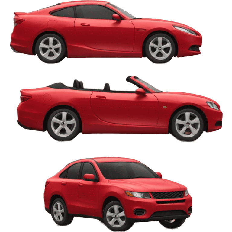 Red car emoji