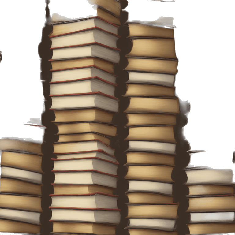 Stack of books emoji