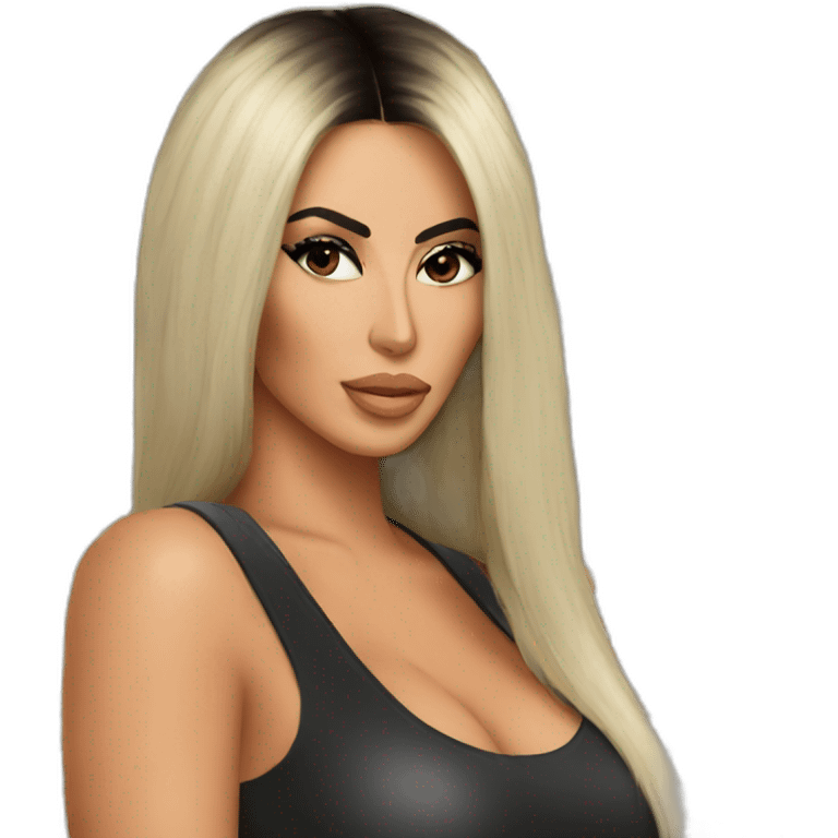 Kim kardashian endowed emoji