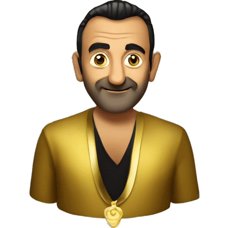 sanjay dutt  with gold emoji