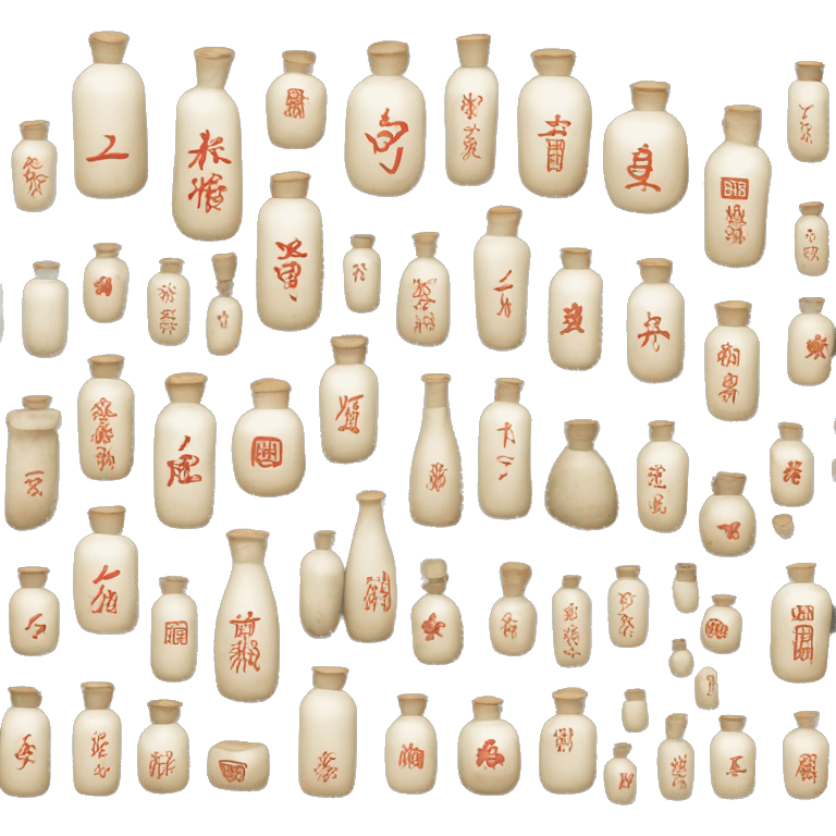 Chinese medicine bottle emoji