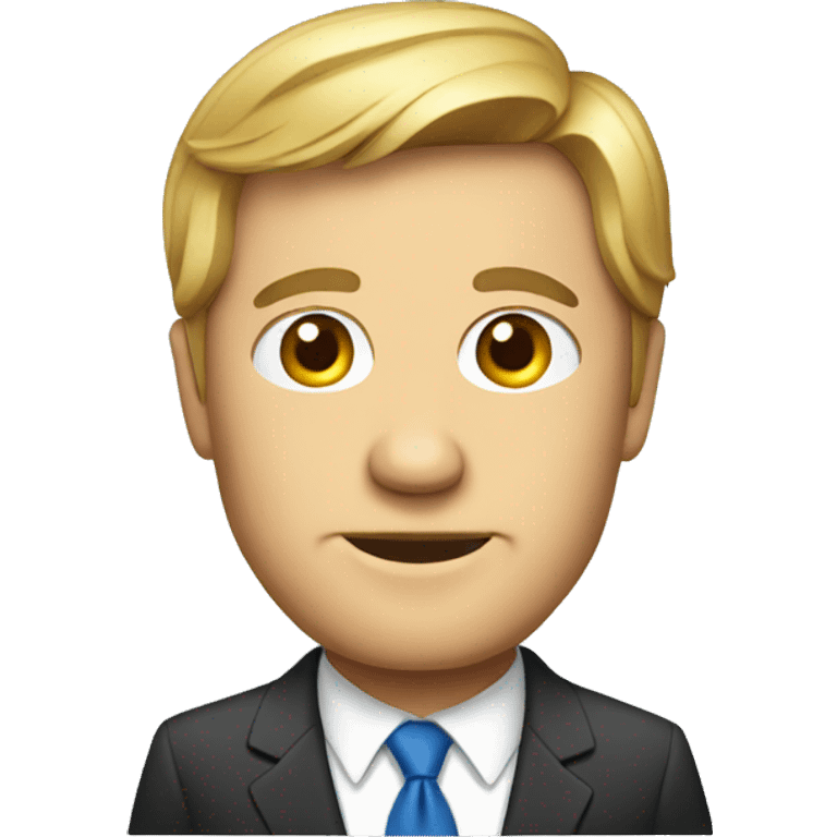 Businessman politician senator emoji