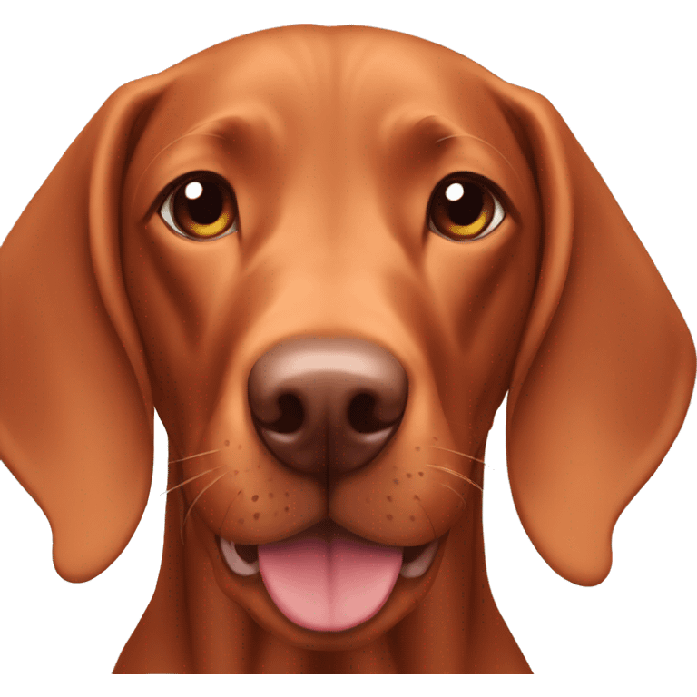 happy vizsla emoji