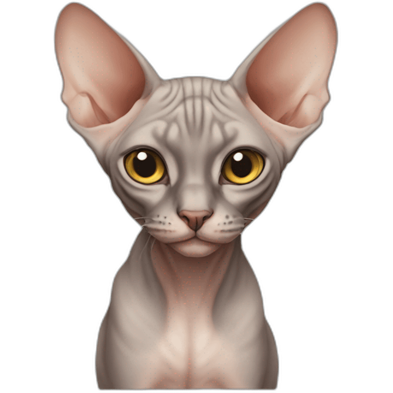 SPHYNX cat emoji