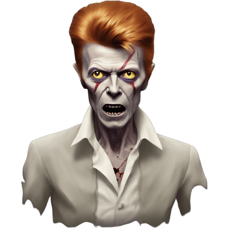 david bowie zombie dancing emoji