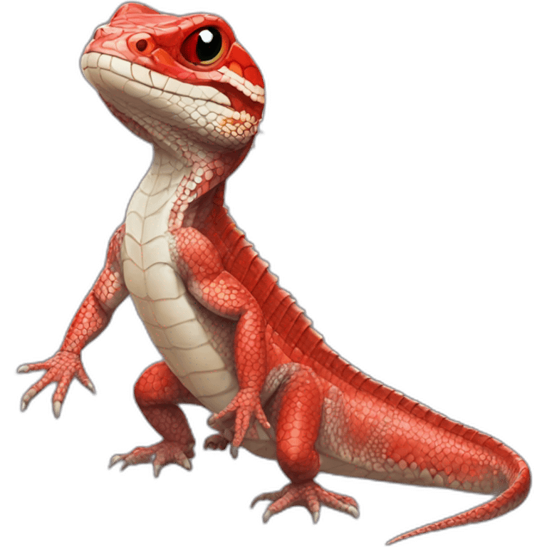 red tegu lizard emoji