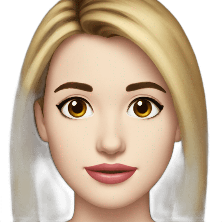 emma roberts emoji