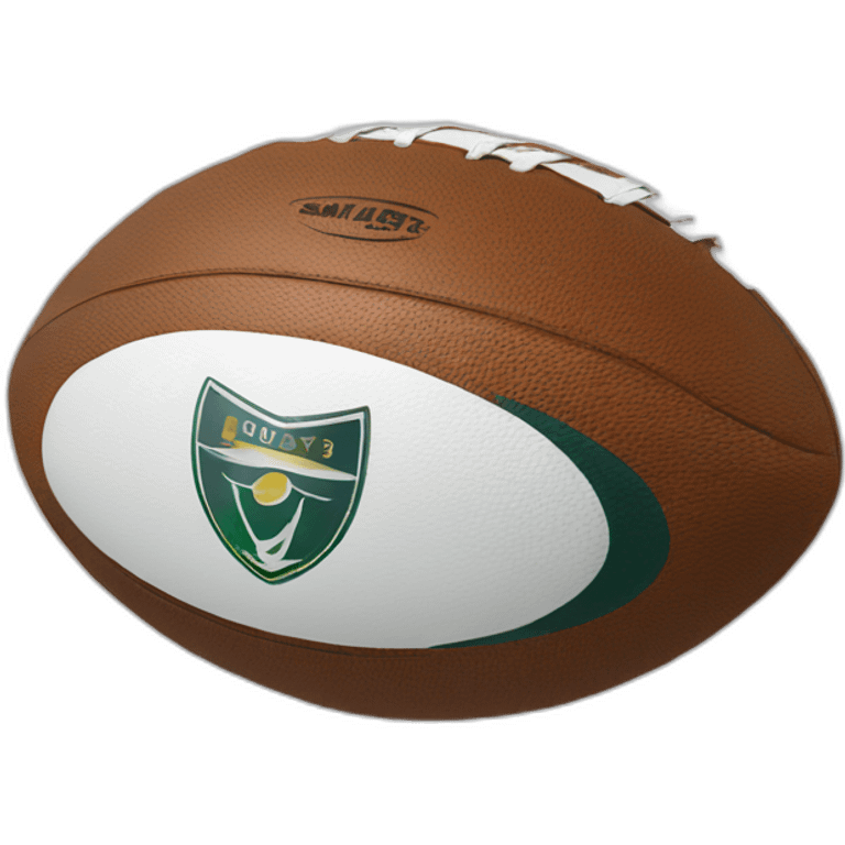 Ballon de rugby  emoji