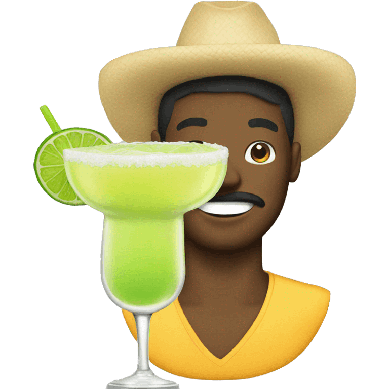 A big margarita emoji